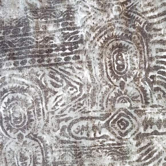 Womens Tribal Print Wide Leg Pants by Coldwater Size Medium - Picture 4 of 6